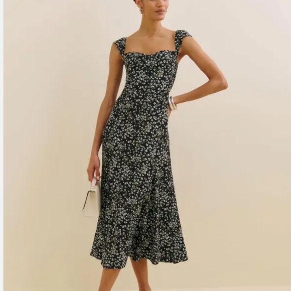 NWT REFORMATION Petites Bryson Dress, Colette, size 4P - Picture 1 of 4